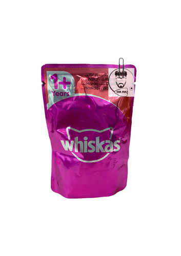 پوچ گربه بالغ ویسکاس با طعم بیف