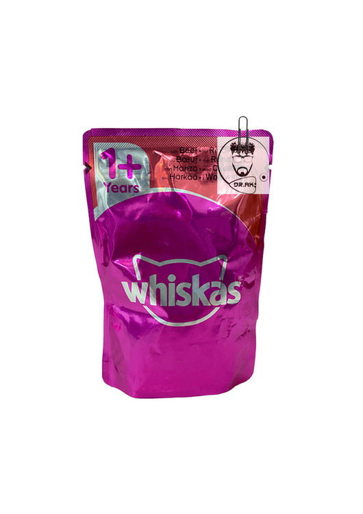 پوچ گربه بالغ ویسکاس با طعم بیف