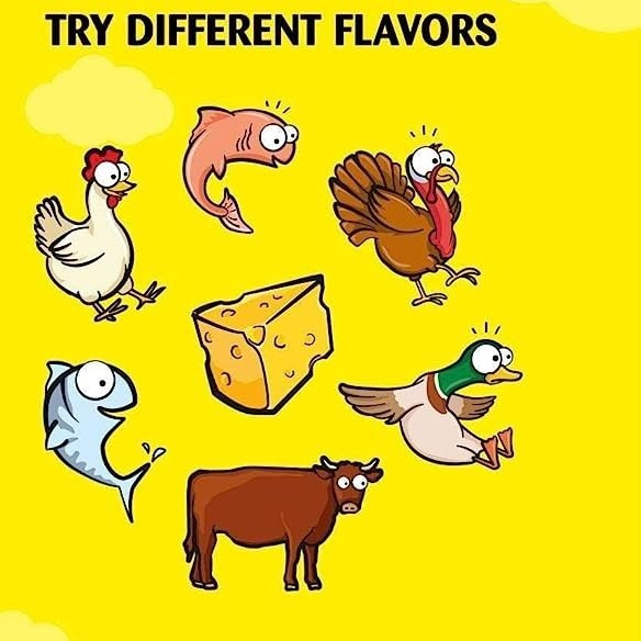 طعم های مختلف تشویقی دریمیز